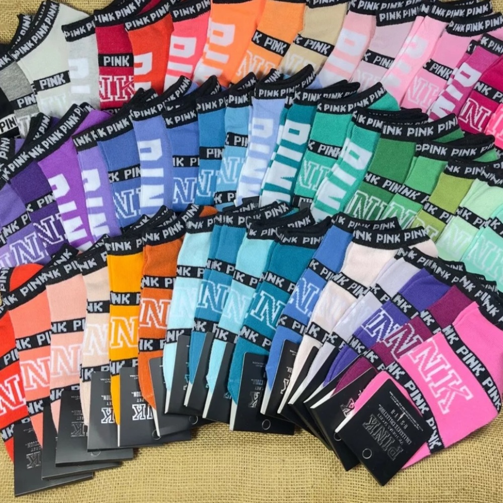 Victoria secret pink no show socks